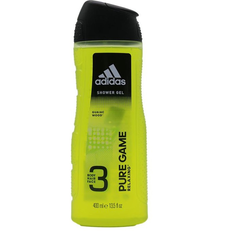 ADIDAS 3IN1 SHOWER GEL PURE GAME 400ML