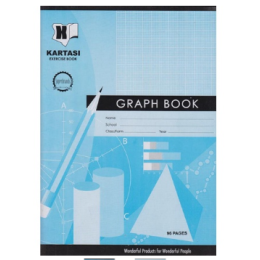 KARTASI GRAPH BOOK - 96PAGES (MANILLA COVER)